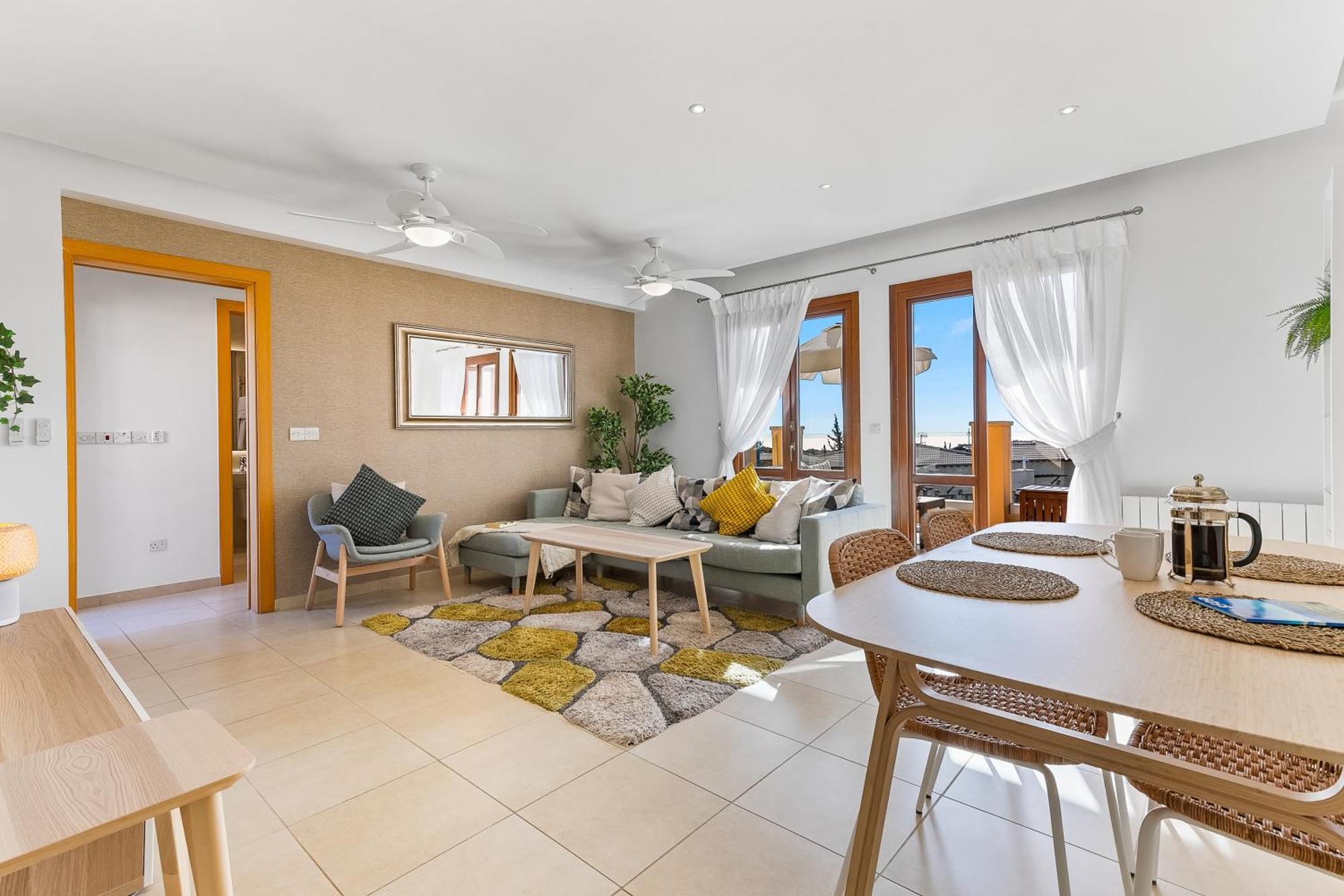 2 Bedroom Apartment Thalassa With Sea And Sunset Views, Aphrodite Hills Resort Kouklia Exterior photo